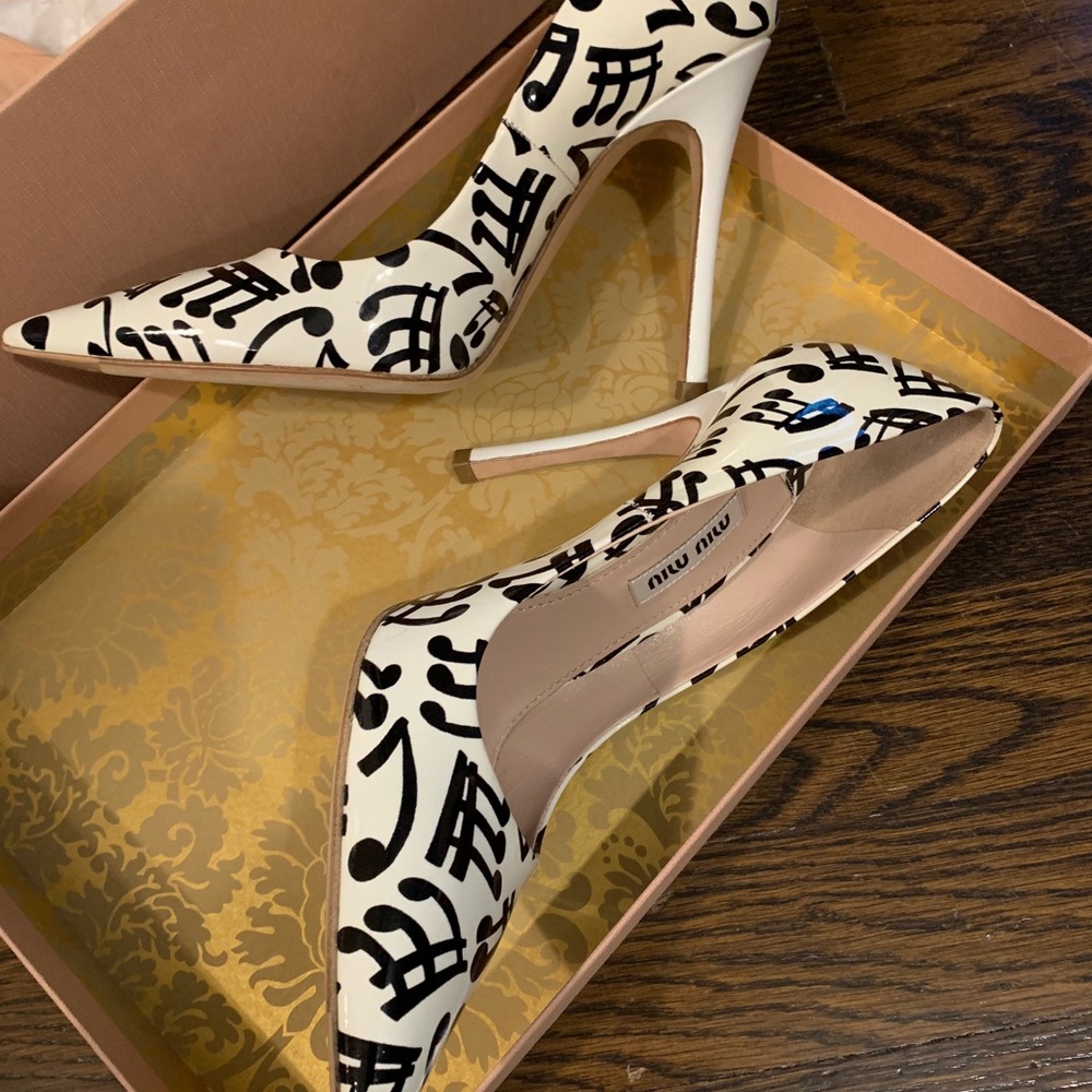 miu miu high heels